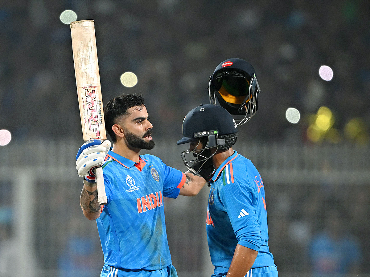 Virat Kohli Celebrates 49 ODI Century Photos - Sakshi16