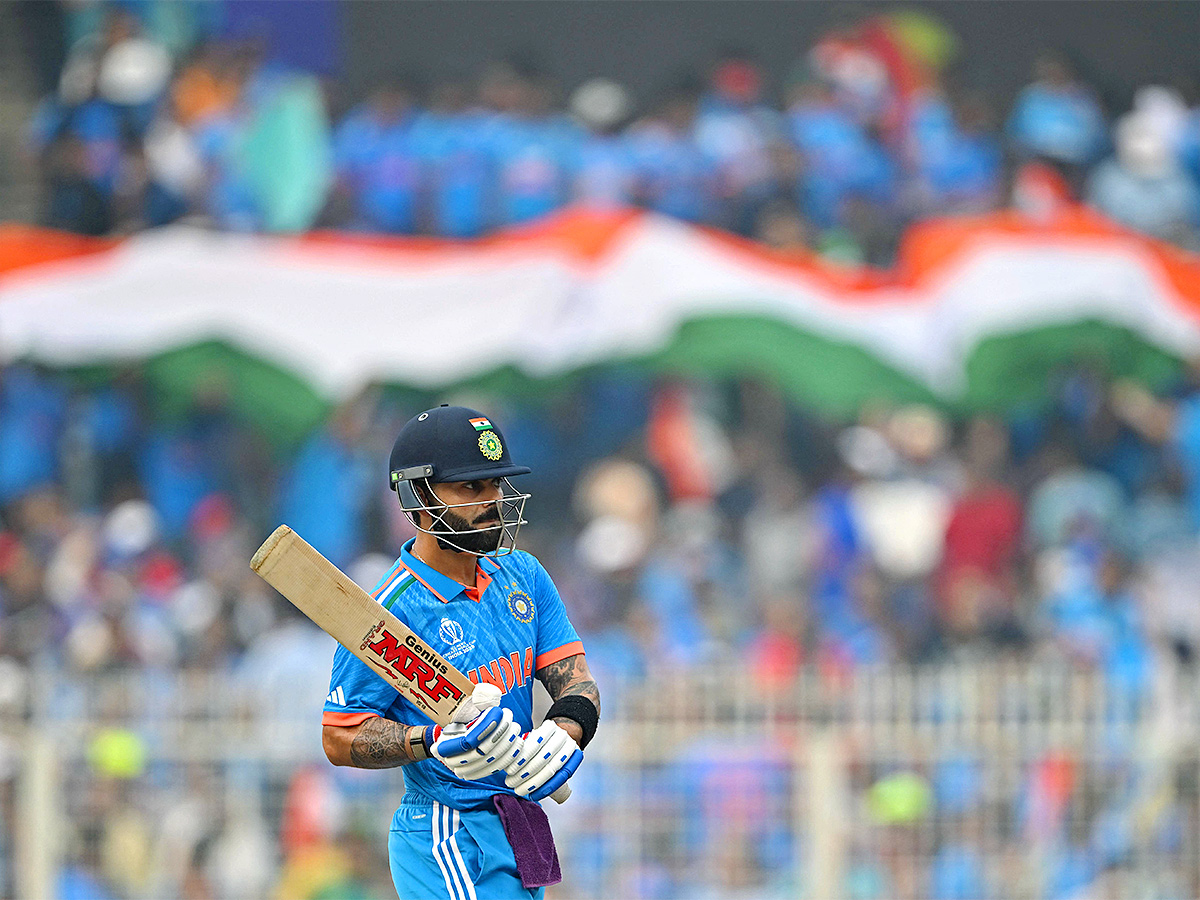 Virat Kohli Celebrates 49 ODI Century Photos - Sakshi5