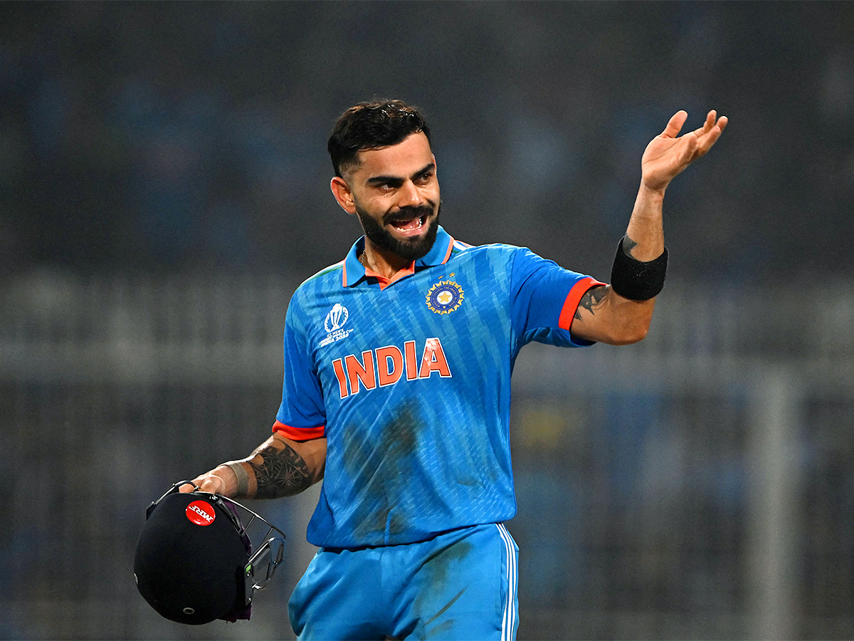 Virat Kohli Celebrates 49 ODI Century Photos - Sakshi8