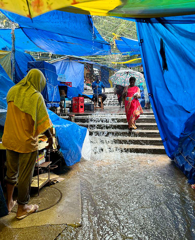 heavy rains rain in tirumala pics - Sakshi16