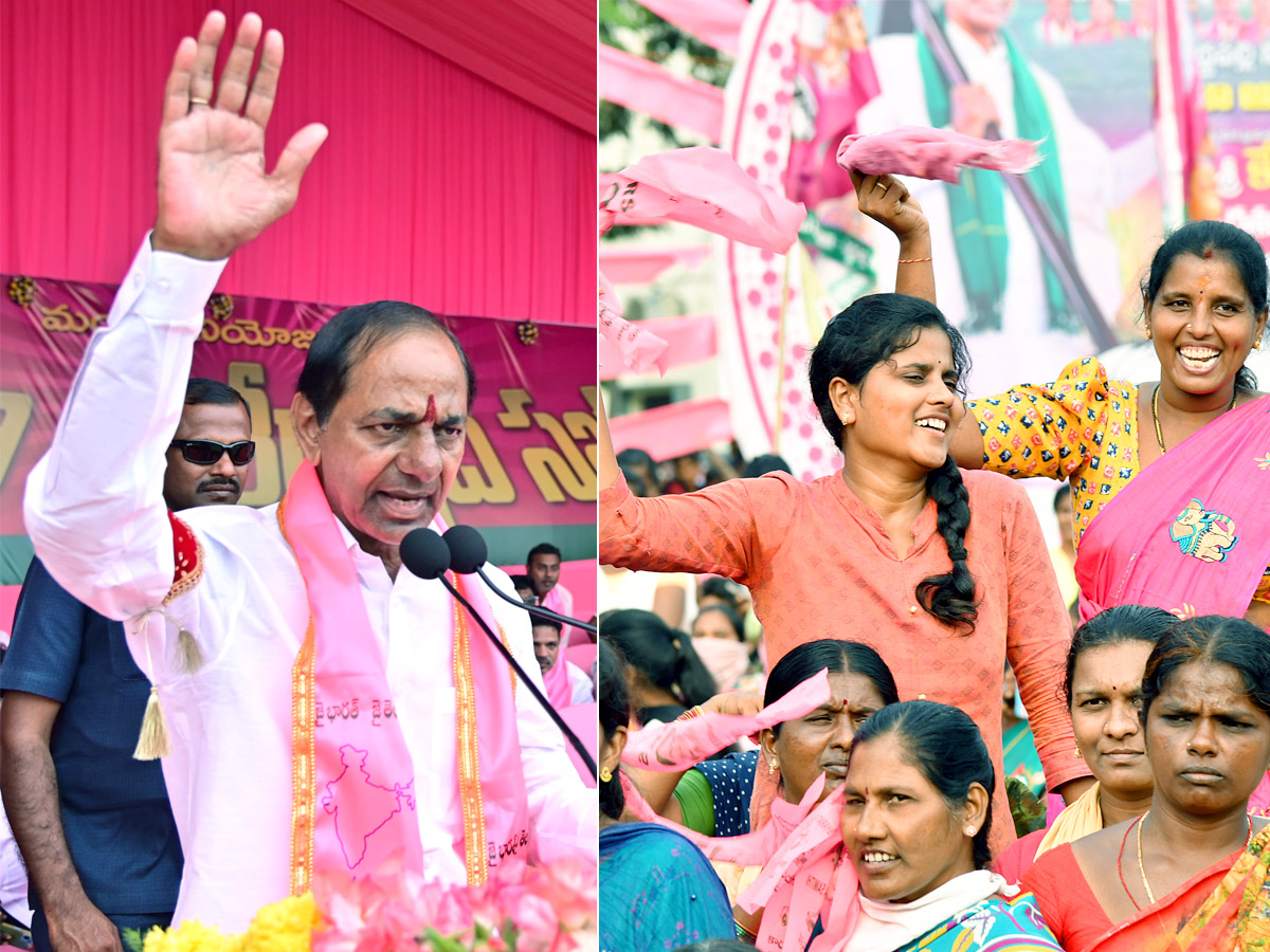 CM KCR full speech in Praja Ashirvada Sabha Photos - Sakshi1