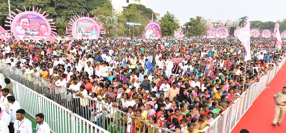 CM KCR full speech in Praja Ashirvada Sabha Photos - Sakshi2