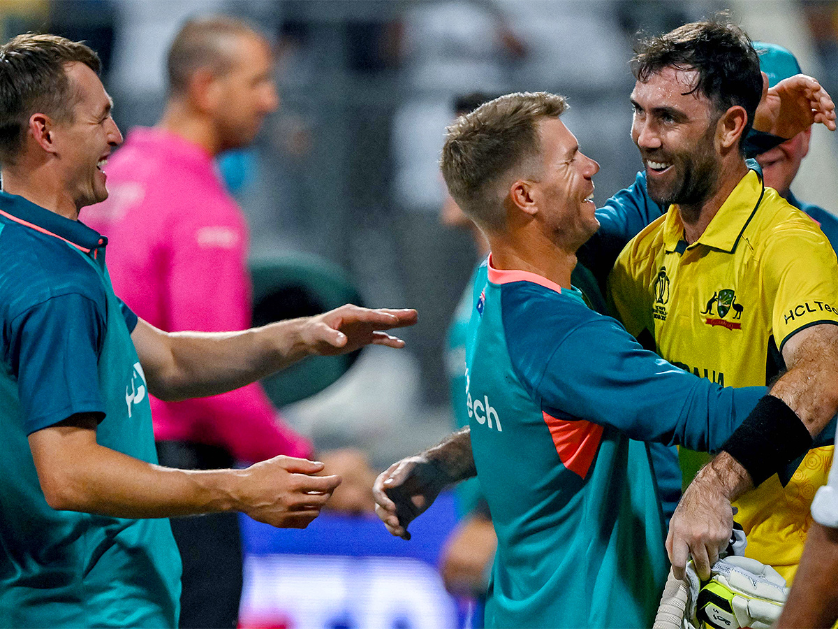 Glenn Maxwell Celebrates his double century Cricket World Cup 2023 - Sakshi16