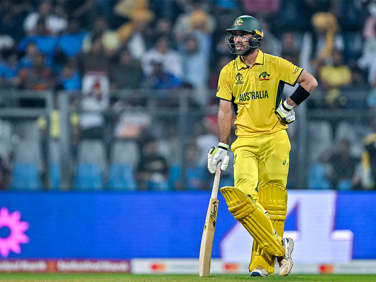 Glenn Maxwell Celebrates his double century Cricket World Cup 2023 - Sakshi21