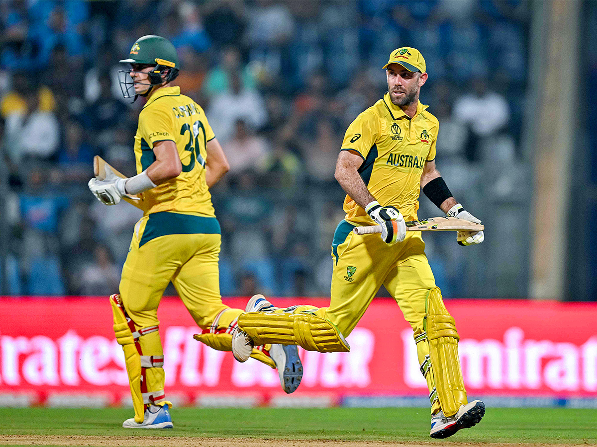 Glenn Maxwell Celebrates his double century Cricket World Cup 2023 - Sakshi24