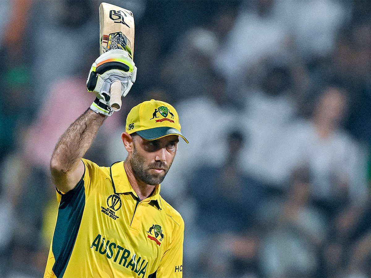 Glenn Maxwell Celebrates his double century Cricket World Cup 2023 - Sakshi28