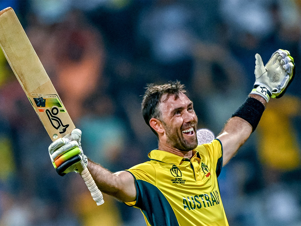 Glenn Maxwell Celebrates his double century Cricket World Cup 2023 - Sakshi9