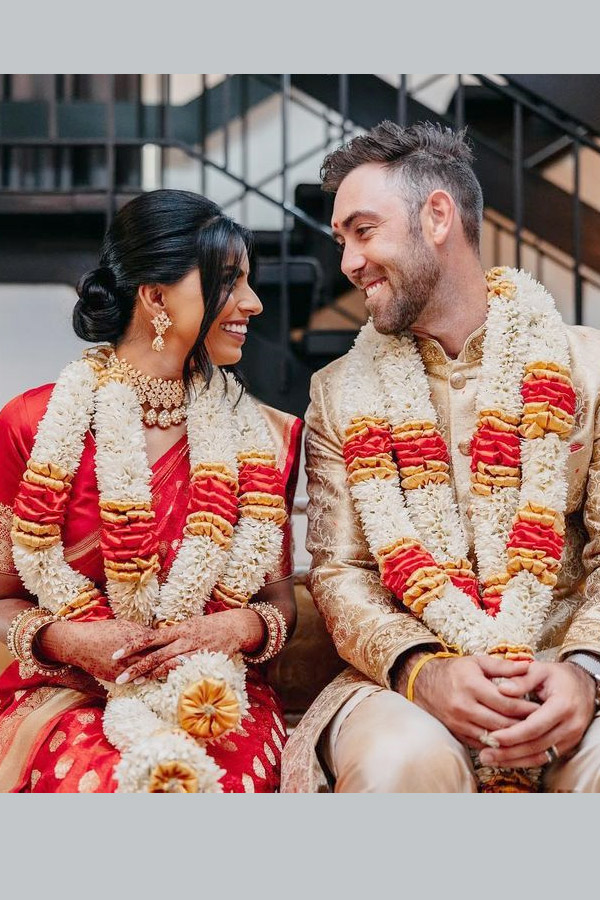 Glenn Maxwell wife celebrated his double century with a post that went viral Photos - Sakshi3