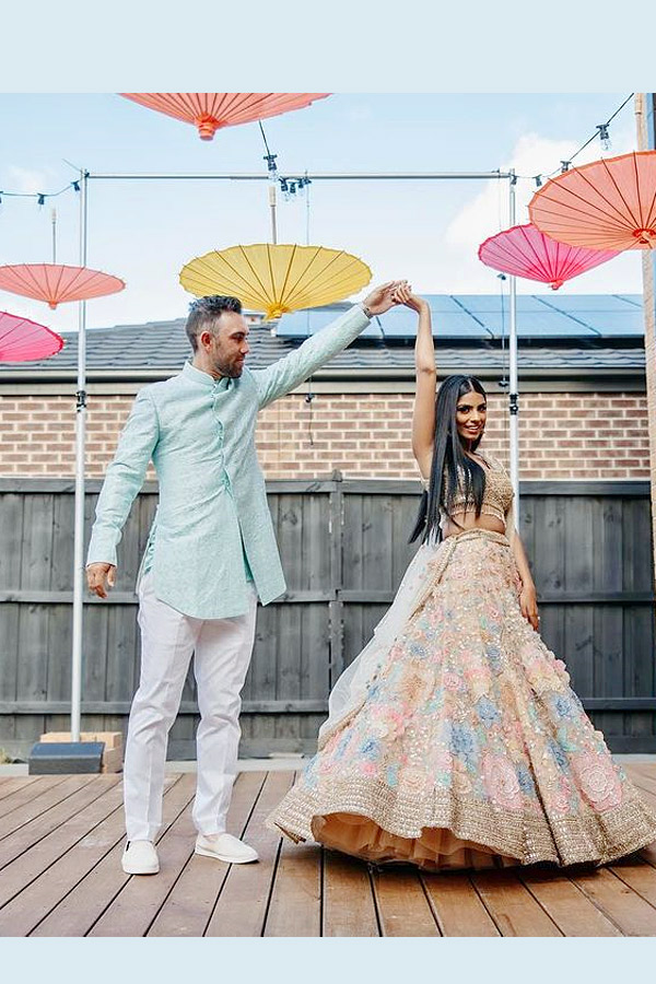 Glenn Maxwell wife celebrated his double century with a post that went viral Photos - Sakshi8