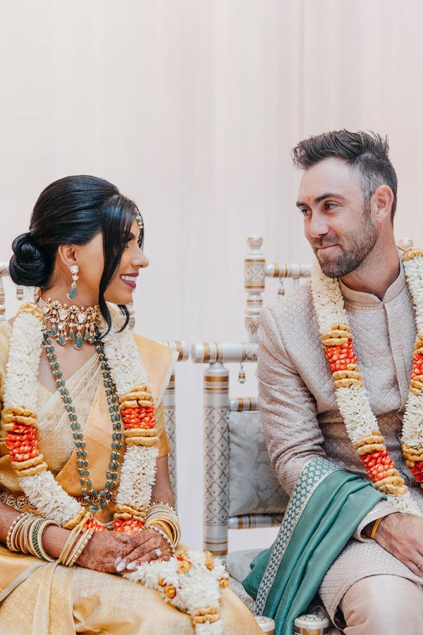 Glenn Maxwell wife celebrated his double century with a post that went viral Photos - Sakshi9