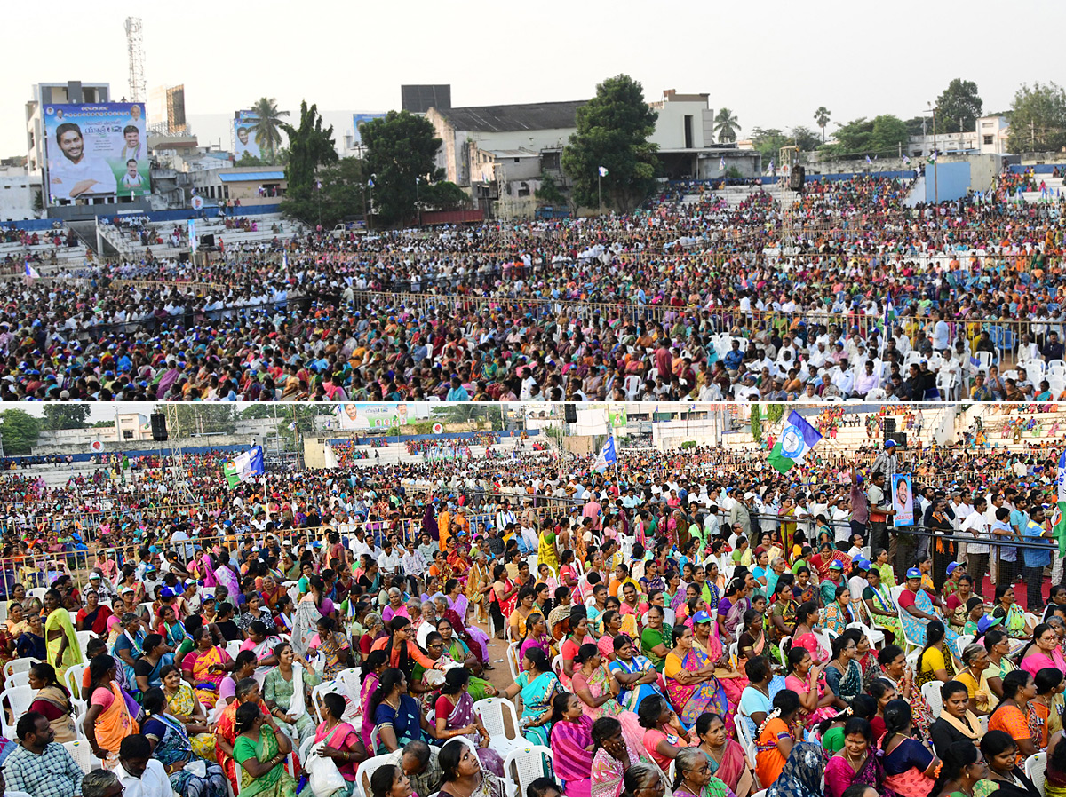 YSRCP Samajika Sadhikara Bus Yatra Photos - Sakshi10