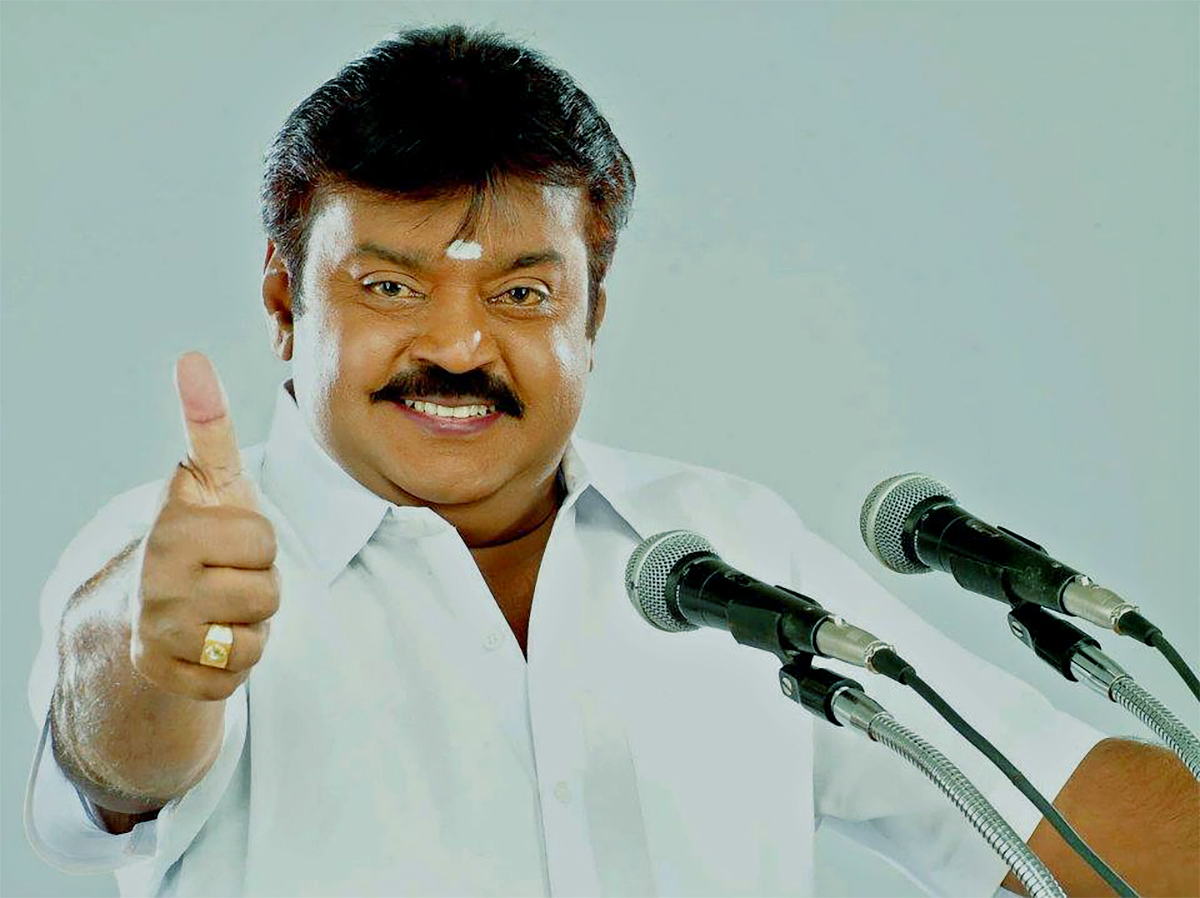 Captain Vijayakanth Rare Photos - Sakshi12