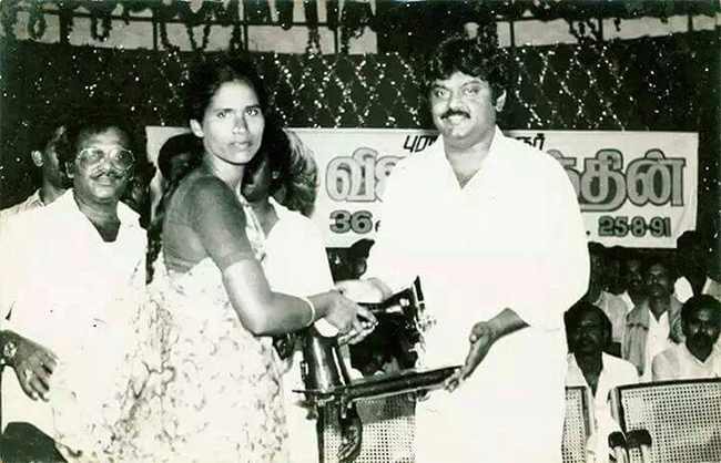 Captain Vijayakanth Rare Photos - Sakshi44