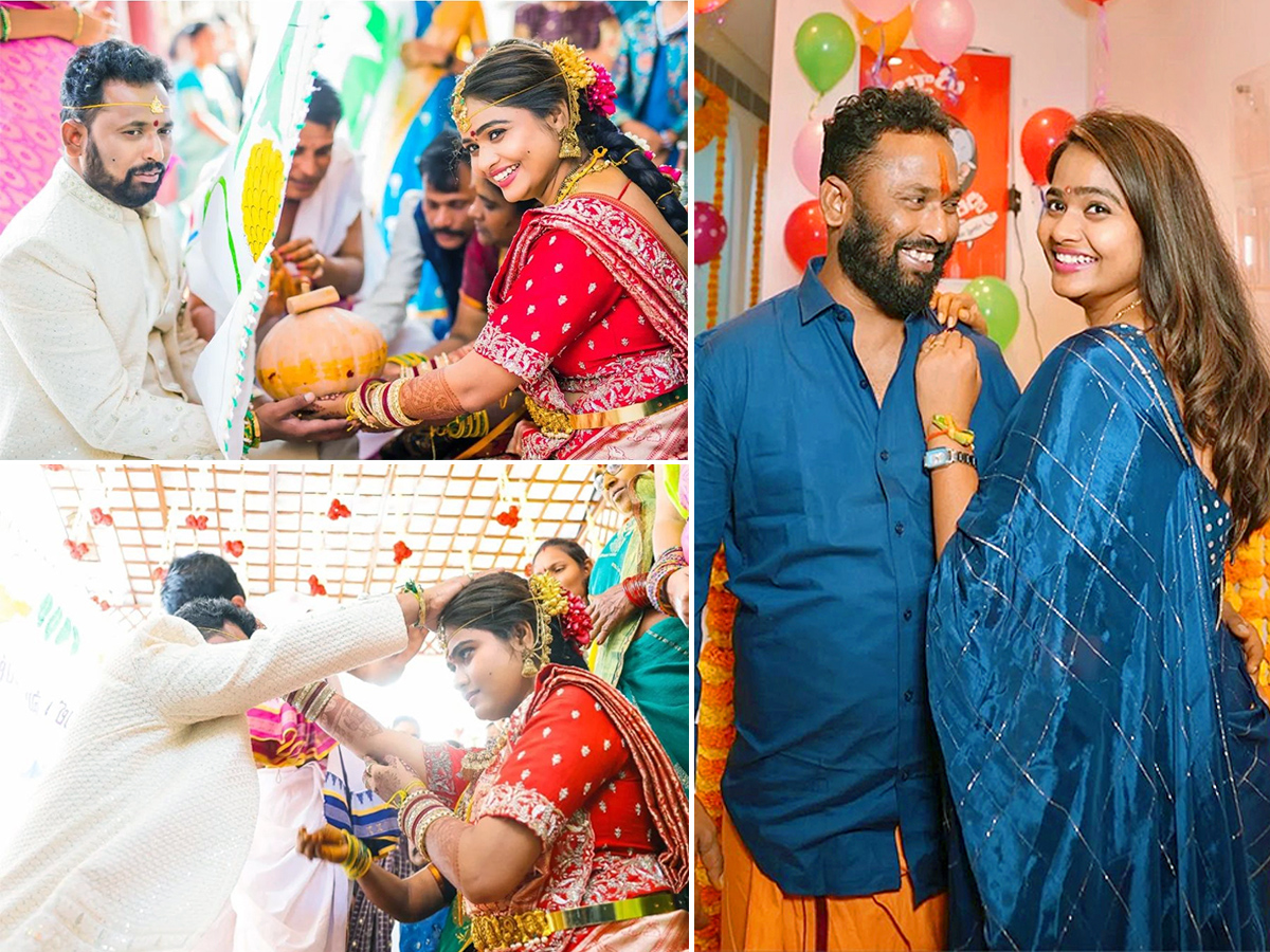 Jabardasth Comedian Kiraak RP marriage with Lakshmi Prasanna - Sakshi1