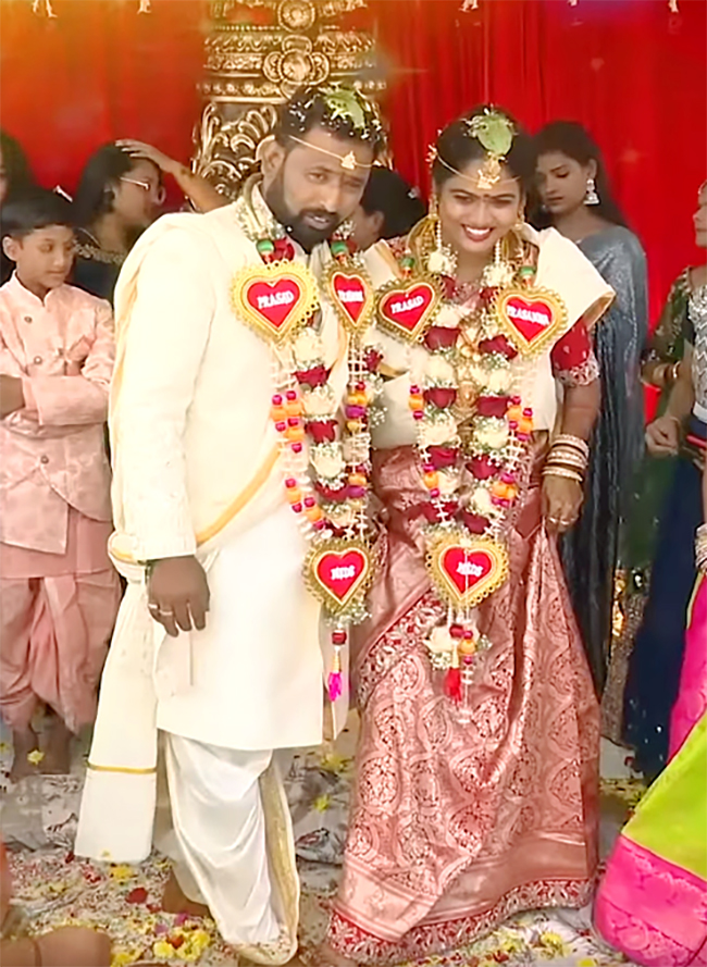 Jabardasth Comedian Kiraak RP marriage with Lakshmi Prasanna - Sakshi11