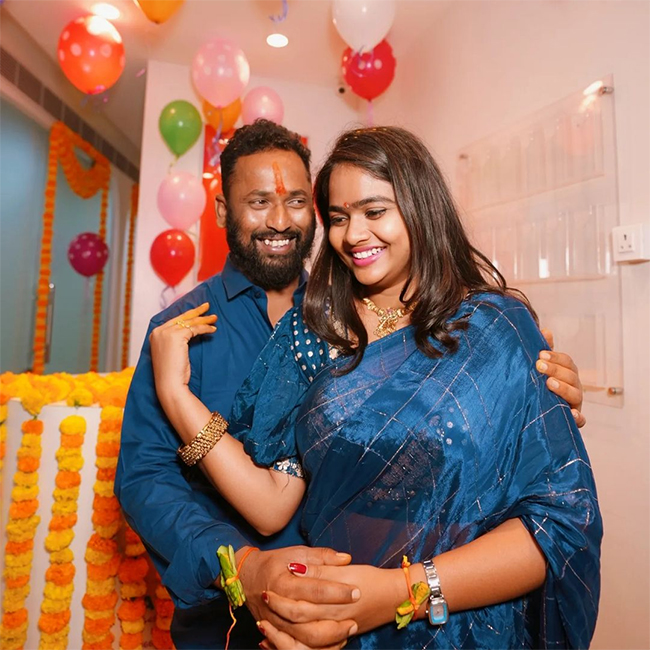 Jabardasth Comedian Kiraak RP marriage with Lakshmi Prasanna - Sakshi12