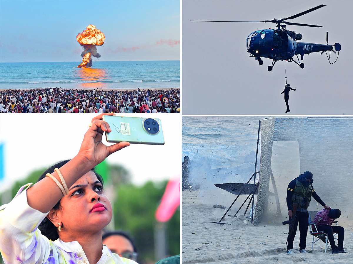 Navy Day Celebration 2023 Visakhapatnam Photos - Sakshi1