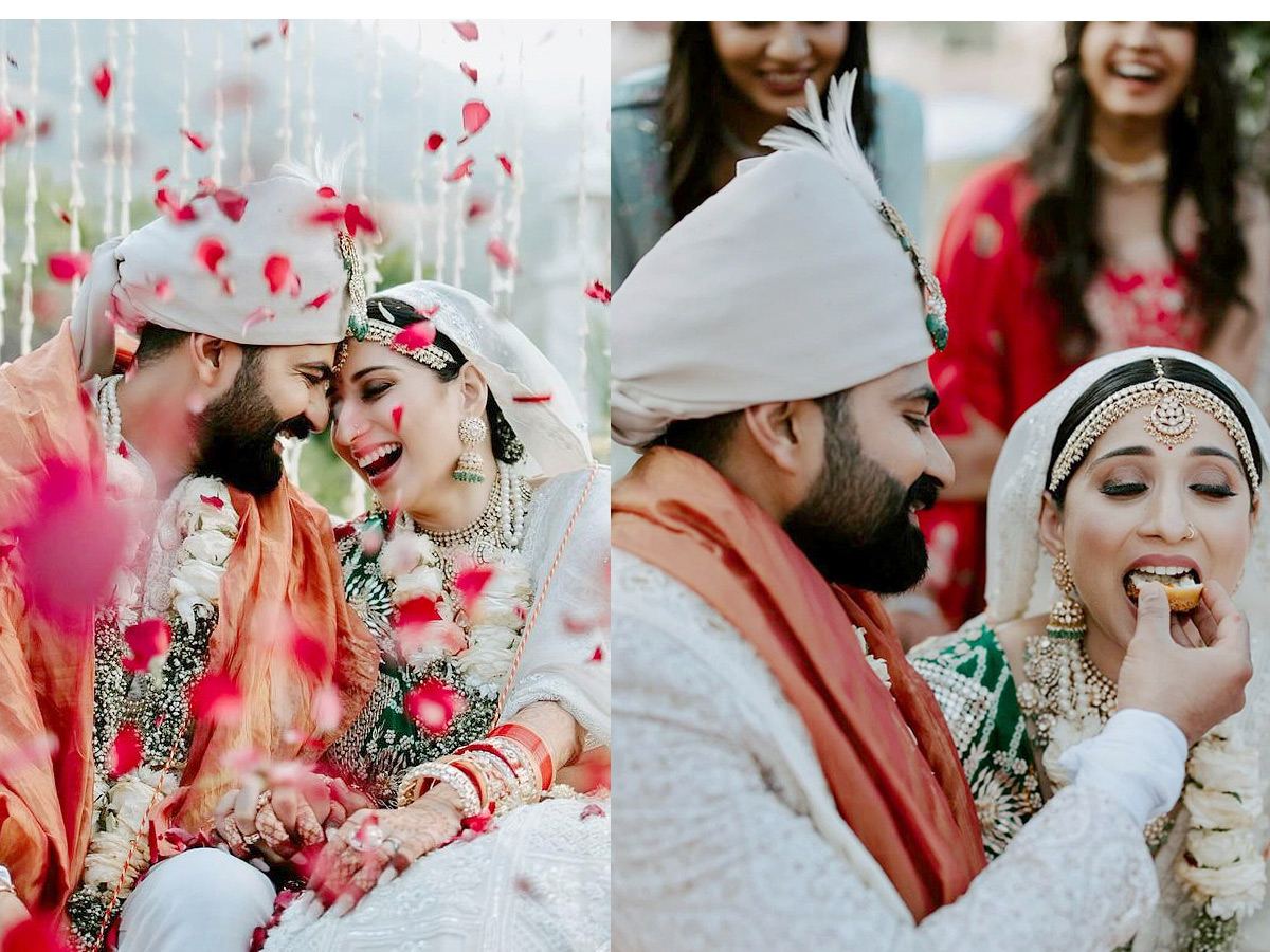 TV actor Vrushika Mehta marries boyfriend Saurabh Ghedia Photos - Sakshi1