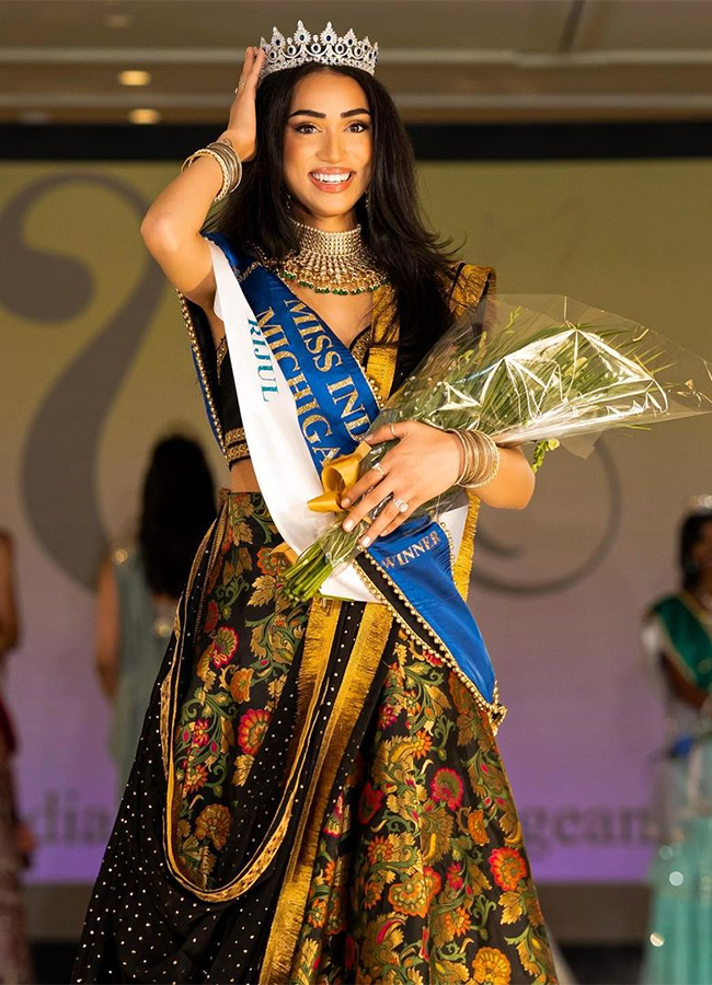 Miss India USA 2023 in Rijul Maini - Sakshi2