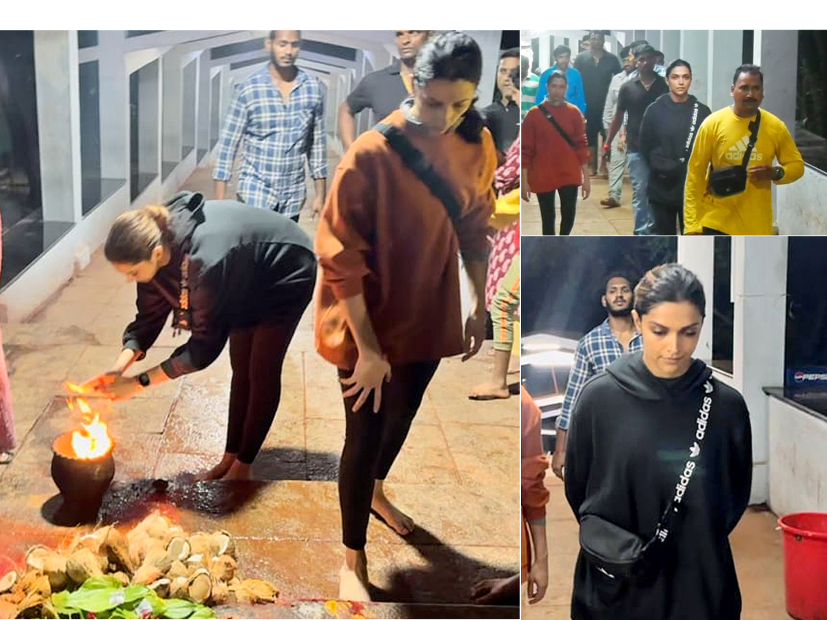 Deepika Padukone Walking to Tirumala with Anisha Padukone Photos - Sakshi1