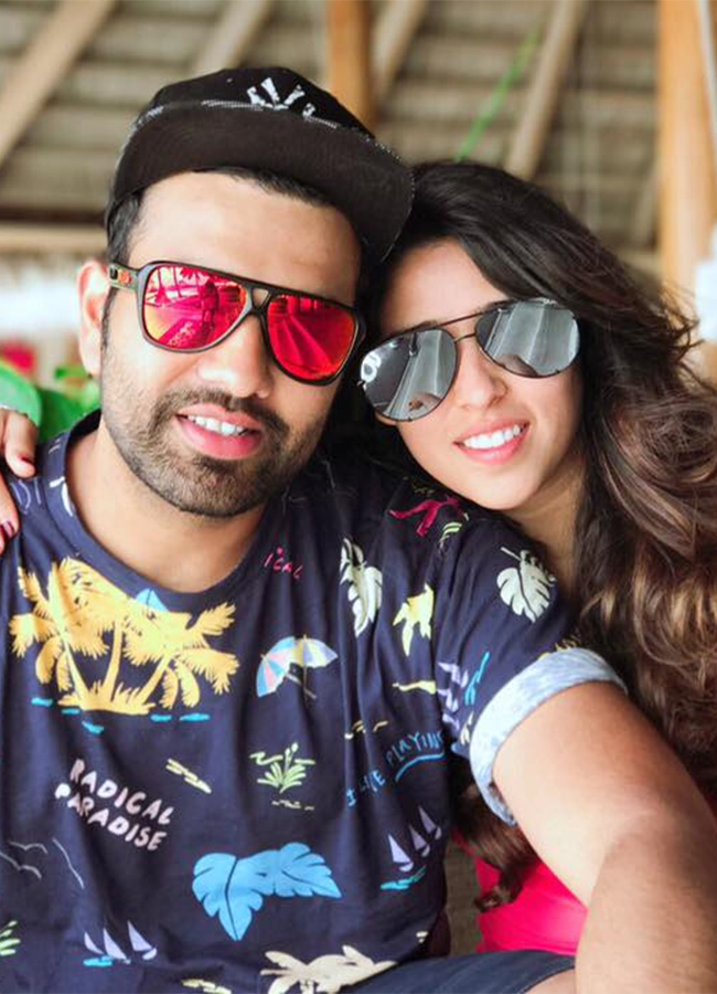 Rohit Sharma Ritika celebrates their Wedding Anniversary - Sakshi12