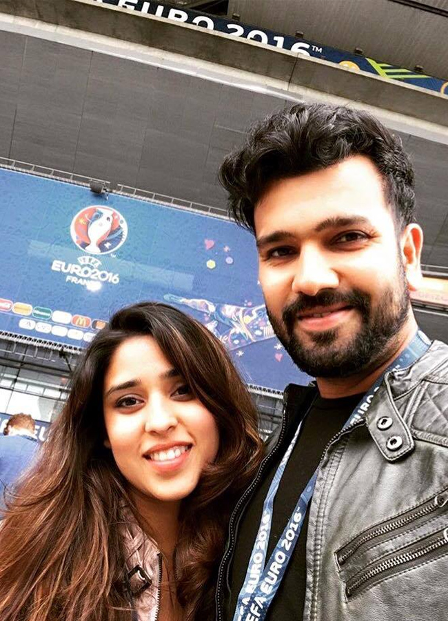 Rohit Sharma Ritika celebrates their Wedding Anniversary - Sakshi15