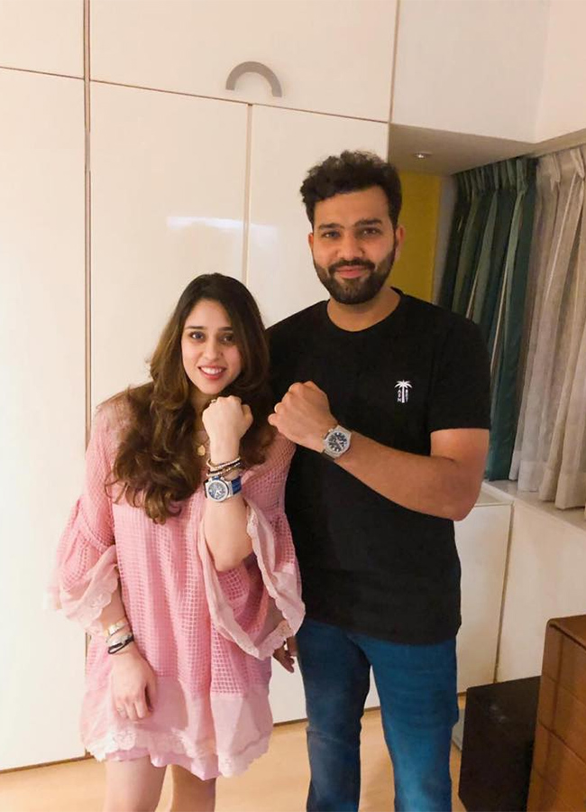 Rohit Sharma Ritika celebrates their Wedding Anniversary - Sakshi21