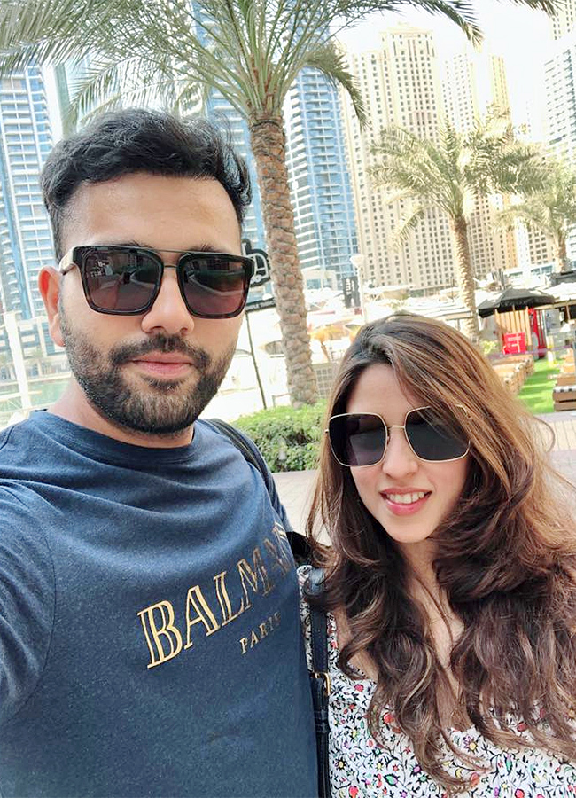 Rohit Sharma Ritika celebrates their Wedding Anniversary - Sakshi23