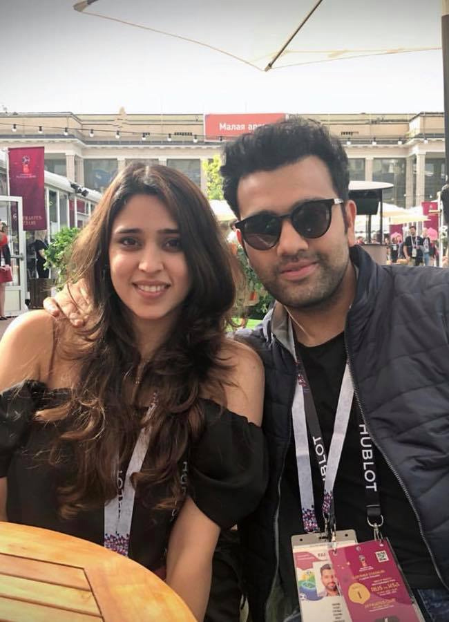 Rohit Sharma Ritika celebrates their Wedding Anniversary - Sakshi24