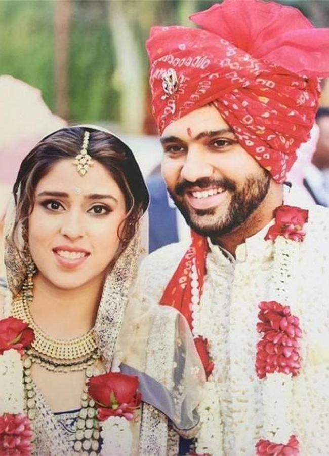 Rohit Sharma Ritika celebrates their Wedding Anniversary - Sakshi4