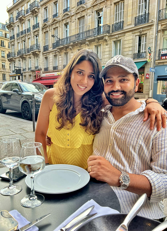 Rohit Sharma Ritika celebrates their Wedding Anniversary - Sakshi9