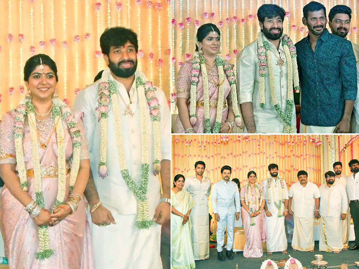 Adhik Ravichandran Marriage Photos - Sakshi1