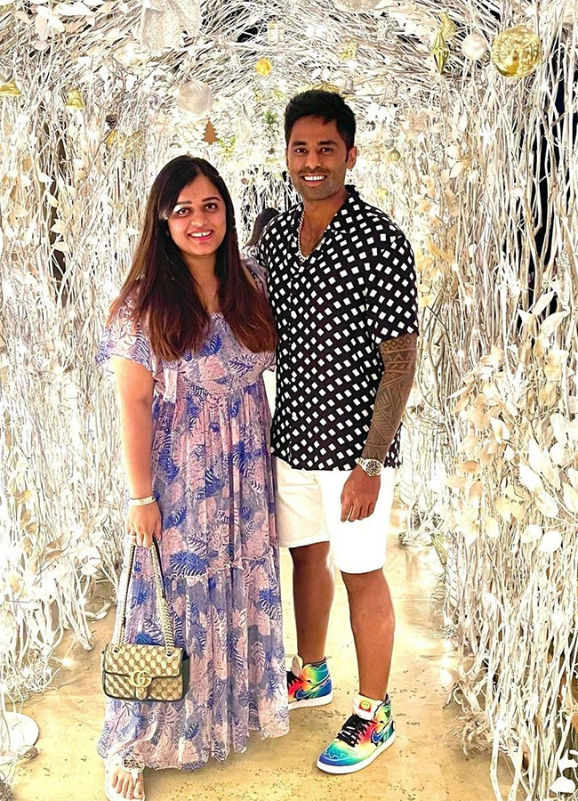 surya kumar yadav and his wife photos - Sakshi13