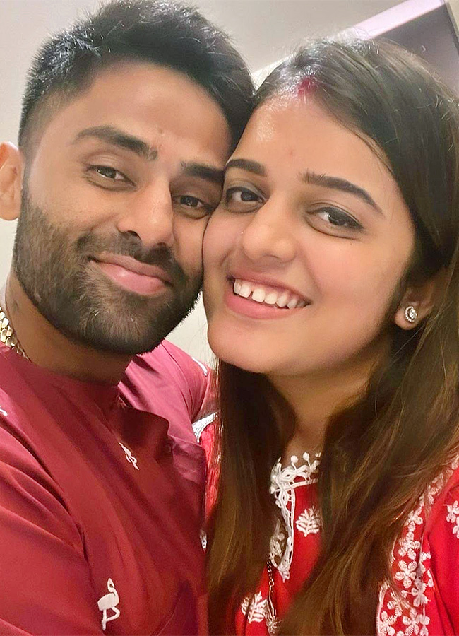 surya kumar yadav and his wife photos - Sakshi15