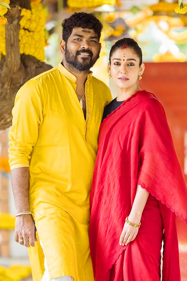 Nayanthara special pooja with husband Vignesh Photos - Sakshi4