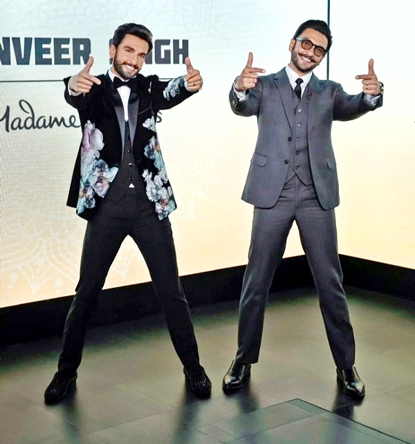 Ranveer Singh Dual Wax Figures at Madame Tussauds in London Photos - Sakshi4