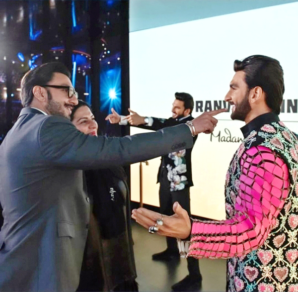 Ranveer Singh Dual Wax Figures at Madame Tussauds in London Photos - Sakshi7