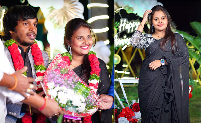 Yadammaraju And Stella 1st Wedding Anniversary Celebrations Photos - Sakshi14