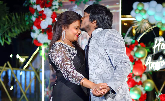 Yadammaraju And Stella 1st Wedding Anniversary Celebrations Photos - Sakshi15