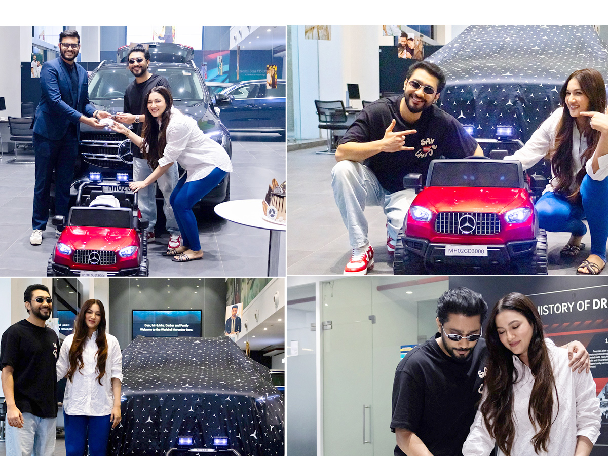 Actress Gauahar Khan buys a brand new Mercedes Benz Photos - Sakshi1