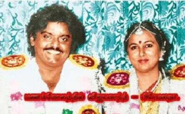 Captain Vijayakanth Family Photos With Wife And Son Photos - Sakshi17