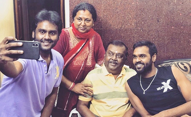 Captain Vijayakanth Family Photos With Wife And Son Photos - Sakshi7