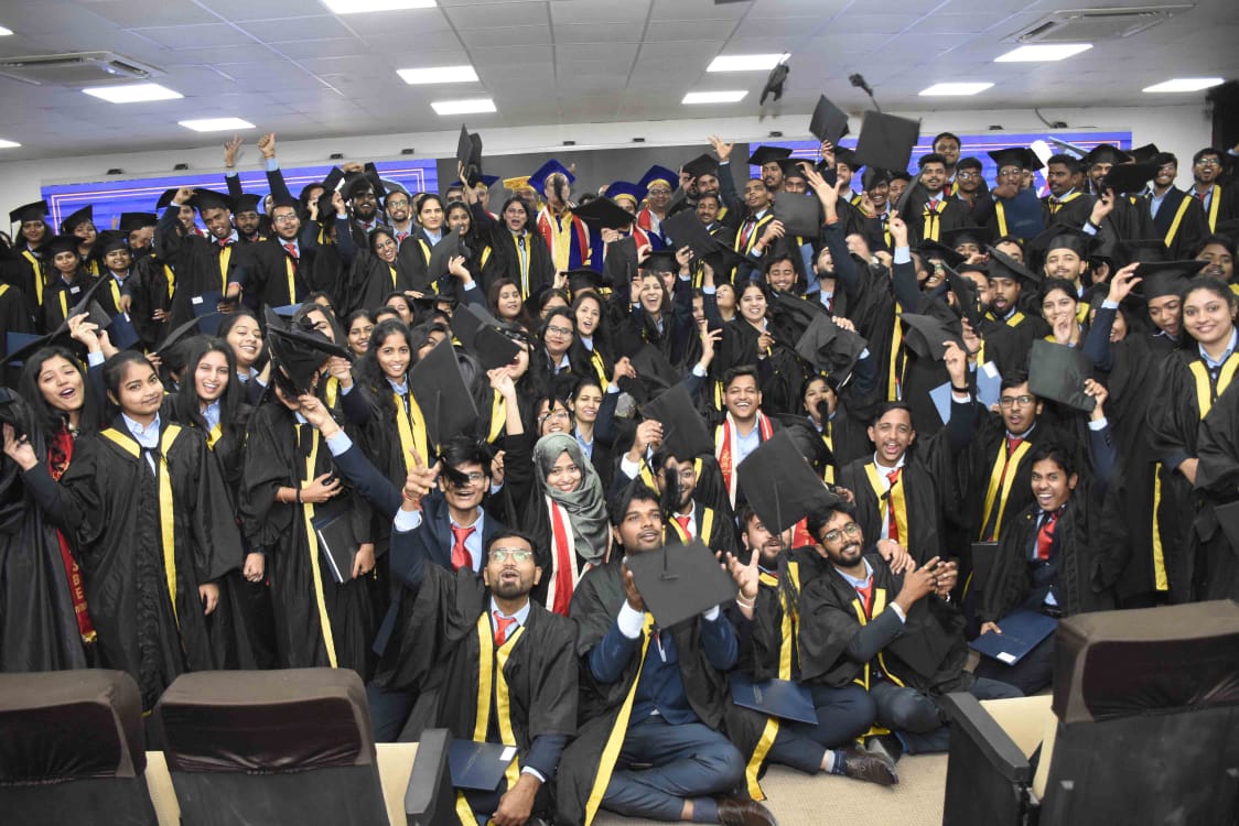 Students Celebrates 16th Convocation Ceremony ICBM School of Business Excellence at Attapur Hyderabad Photos - Sakshi6