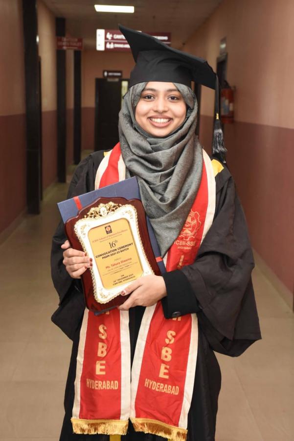 Students Celebrates 16th Convocation Ceremony ICBM School of Business Excellence at Attapur Hyderabad Photos - Sakshi17