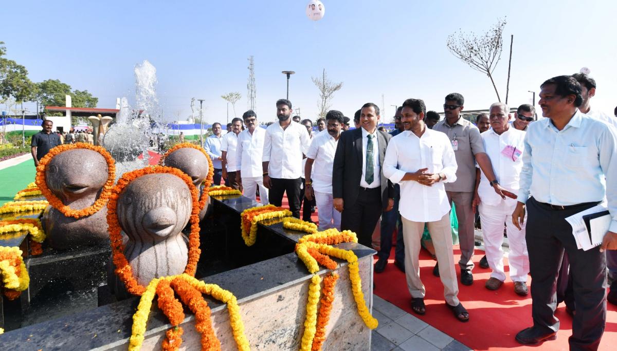 CM YS Jagan In YSR District Simhadripuram Photos - Sakshi1