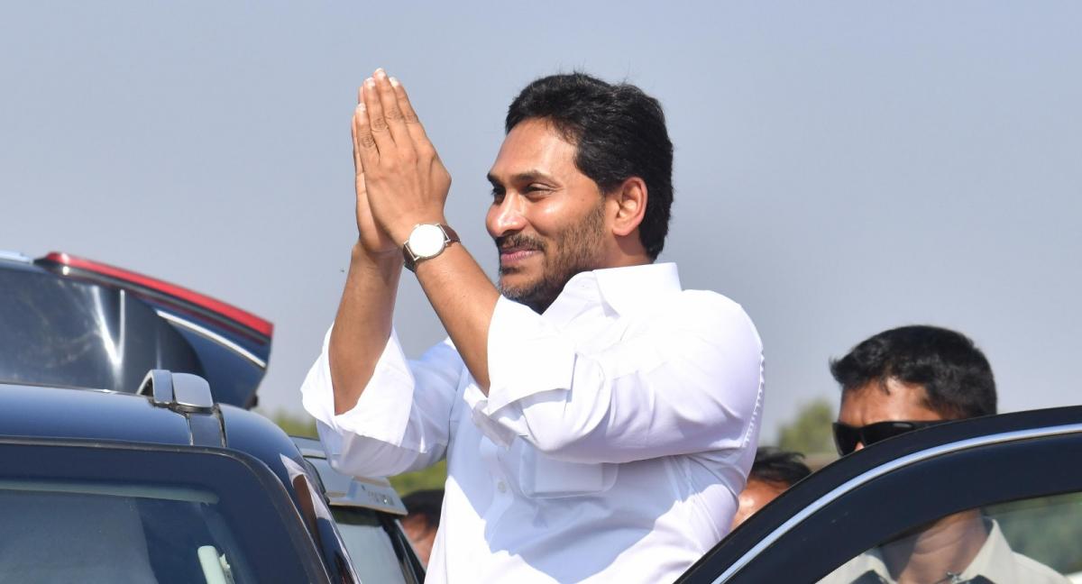 CM YS Jagan In YSR District Simhadripuram Photos - Sakshi11