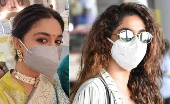 Celebrities Wear Face Masks During The Coronavirus Pandemic Photos - Sakshi11