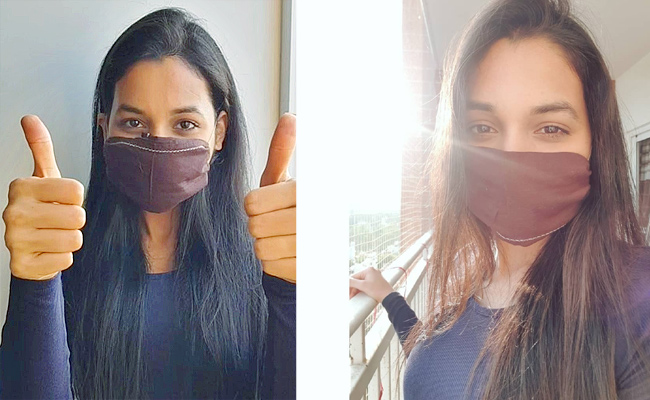 Celebrities Wear Face Masks During The Coronavirus Pandemic Photos - Sakshi14