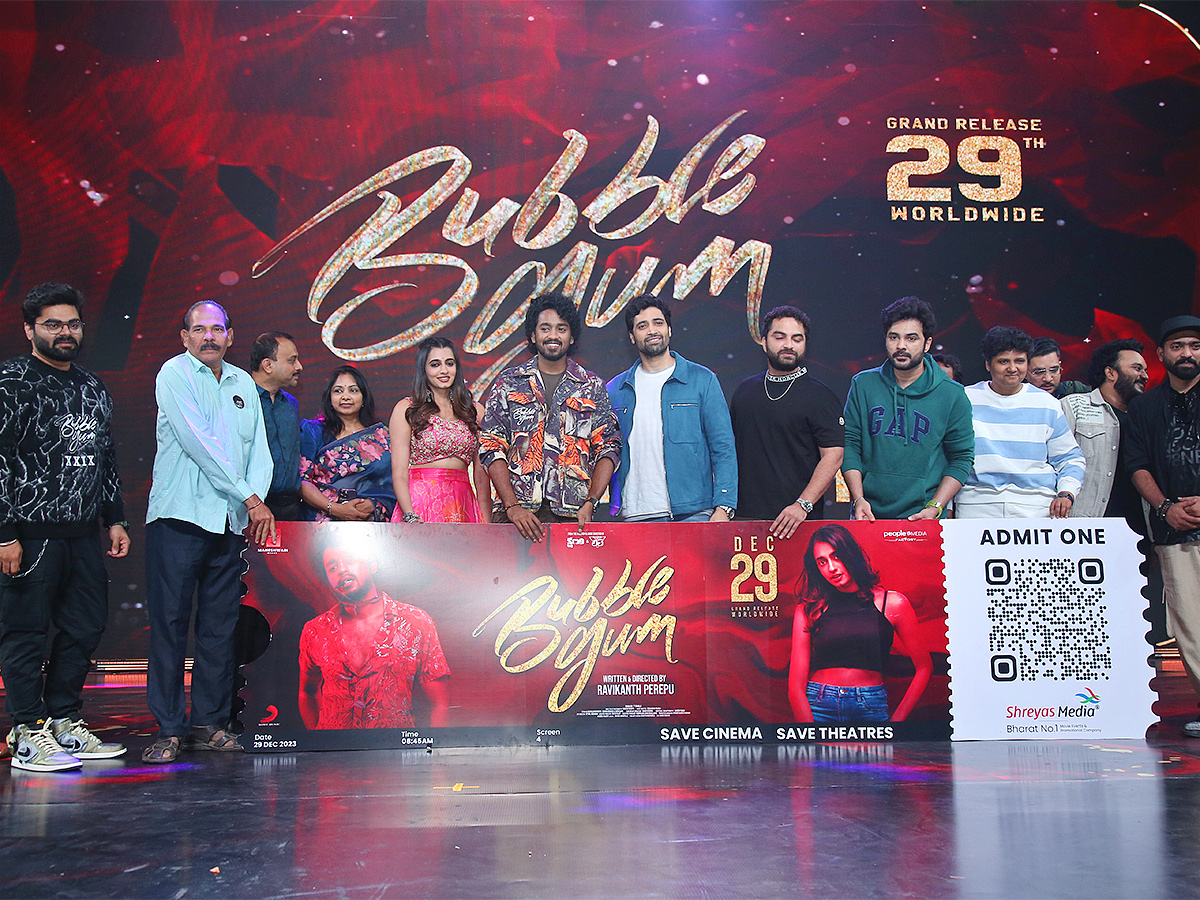 Bubblegum Pre Release Event Pics - Sakshi23