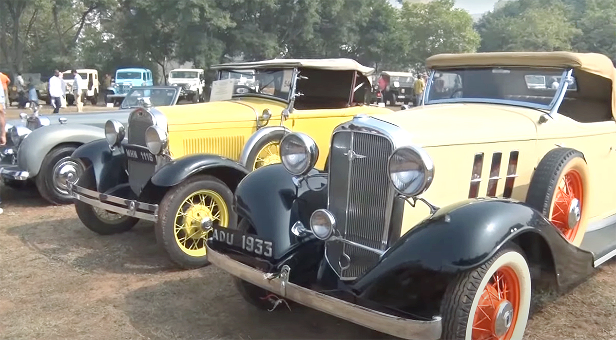 HPS Centenary Vintage Car Show hyderabad public school - Sakshi13